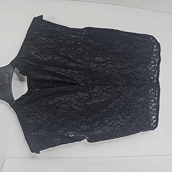 H&M women Top NWOT, Size 6 Small, Black - Picture 4 of 8